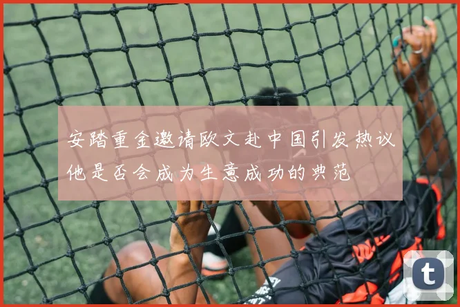 安踏重金邀请欧文赴中国引发热议他是否会成为生意成功的典范
